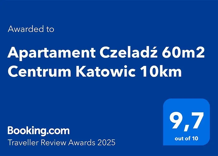 Apartament -Jak W Domu- Czeladz 60M2 Centrum Katowic 10Km